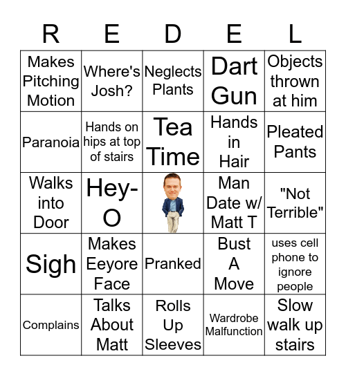 Josh Bingo Card