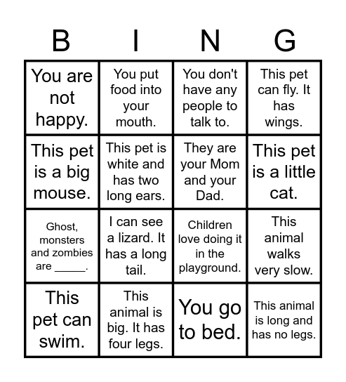 OD1_Unit 2_Revision Bingo Card