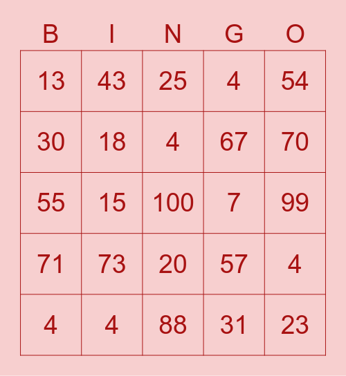 Minji🍓 Bingo Card