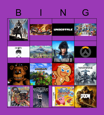 papute bingo Card