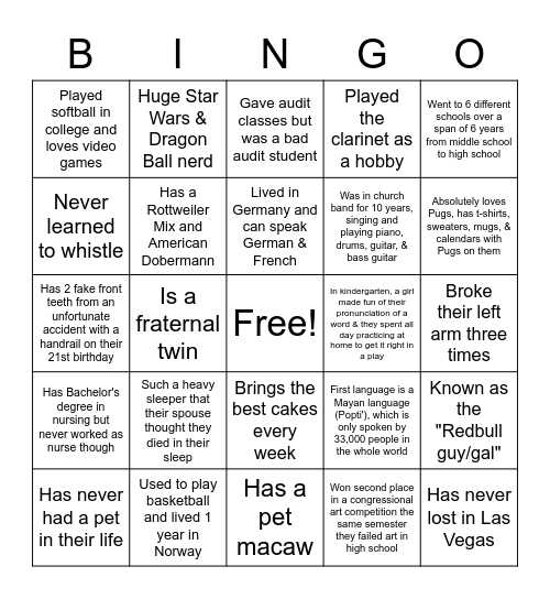 Farmer Law PC, AW Labor, & SIGNET Bingo Card