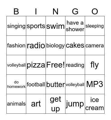 Teachers Day Bingo Card