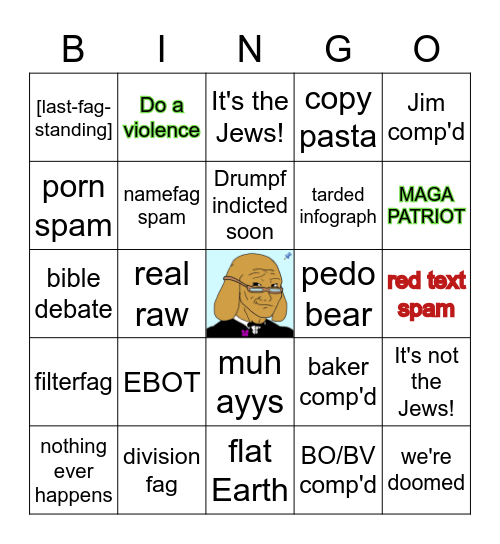 𝐐𝐑 𝐒𝐋𝐈𝐃𝐄 𝐁𝐈𝐍𝐆𝐎 Bingo Card