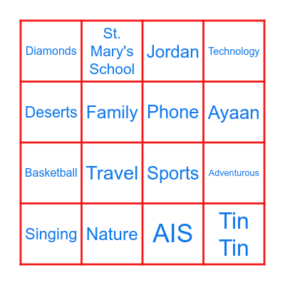 Happy Birthday Arnav Bingo Card