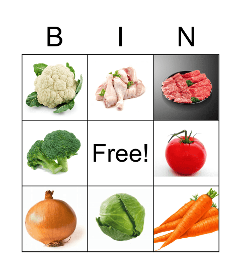 SOUP Bingo Card