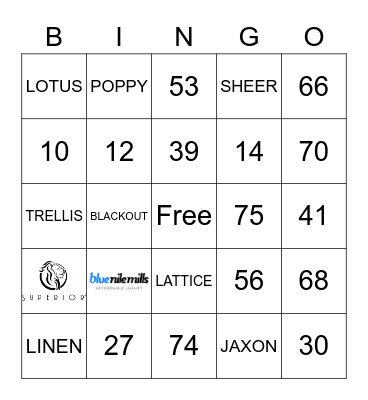 HOME CITY INC Bingo Card