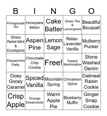 Pink Zebra  Bingo Card