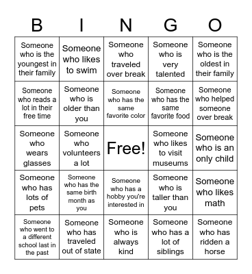 Introduction to Business Technology Bingo Card