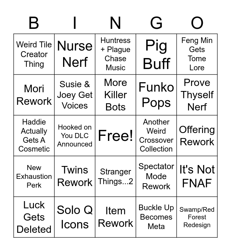 Deepwoken Bingo Card