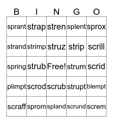 Ms.Marecias T2 RTI Bingo Card