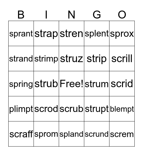 Ms.Marecias T2 RTI Bingo Card