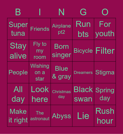 2014_Anushka Bingo Card