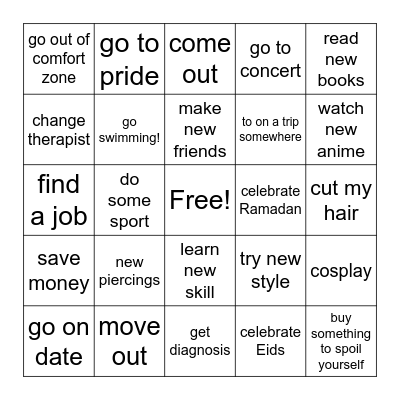 Remi 2023 BINGO Card