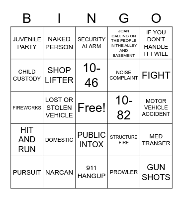 NEW YEARS EVE BINGO Card