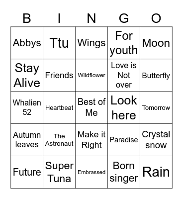ShalmaleeG Bingo Card