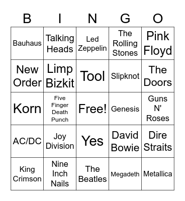 The Wired Bingo Card