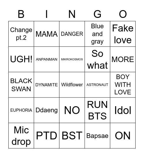 SSHAKYA94 Bingo Card