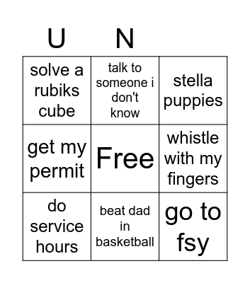 What Seek Ye In 2023 Bingo Card