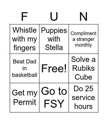What Seek Ye In 2023 Bingo Card