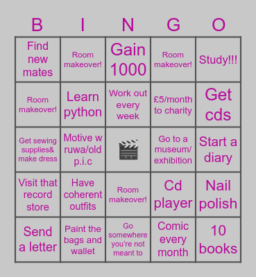 -2 0 2 3- Bingo Card