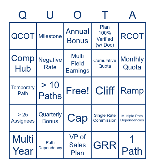 2023 Comp Planpalooza Bingo Card