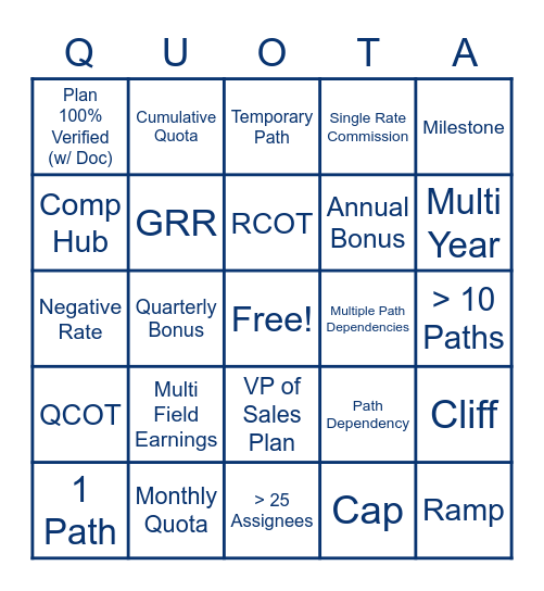 2023 Comp Planpalooza Bingo Card