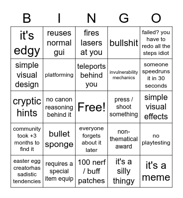 arsenal boss bingo Card