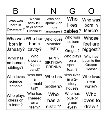 Geek Gurlz, Nerd Gurlz, Rad Dads and Bawss bros... whatcha know about theses folks? Bingo Card