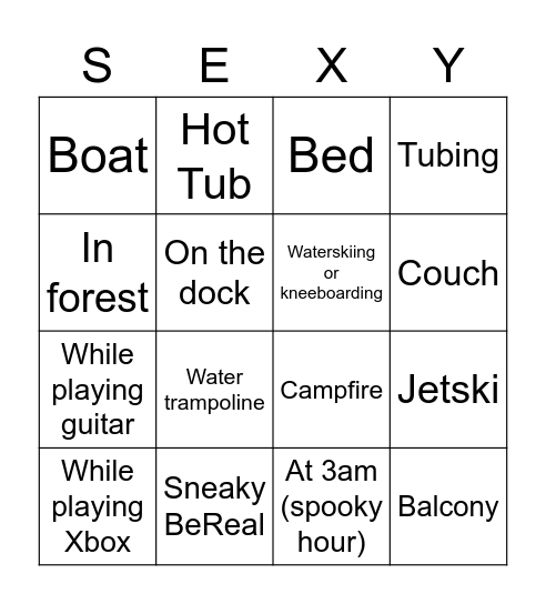 Cottage Biblical Bingo Card