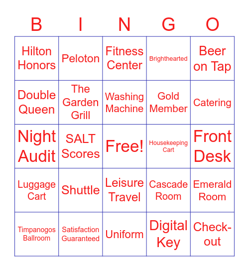 HGI Lehi Bingo! Bingo Card