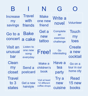 Cecilia Bingo Card