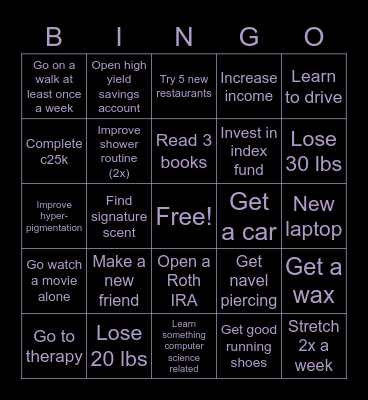 2023 BINGO Card