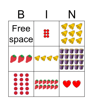 Array Bingo Card