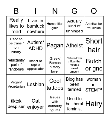 Un Bingo Card