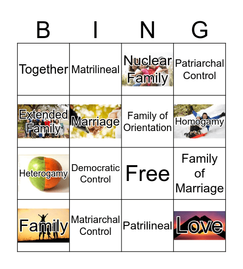 Soc_1 Final Bingo Card