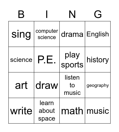 Bright Starter review Bingo Card