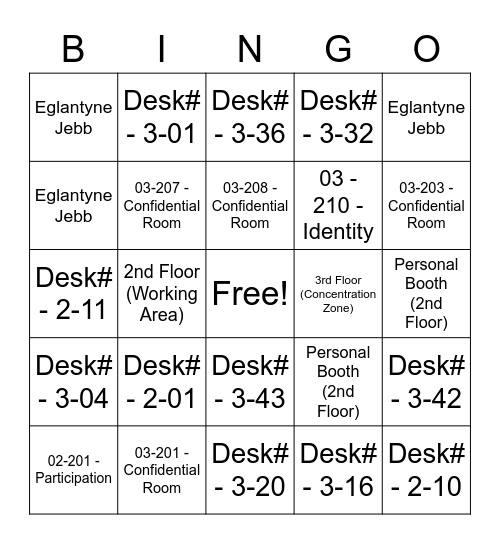 ReddBarna Bingo Card