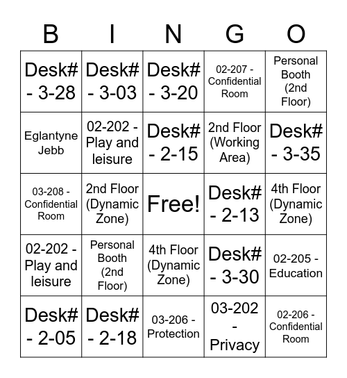 ReddBarna Bingo Card