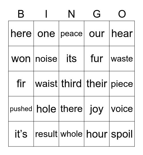 3rd Grade HMH Module 5 Week 2 Bingo Card