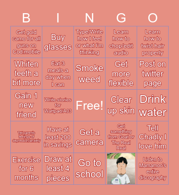 2023 Bingo Card