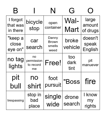 OP Live Bingo Card