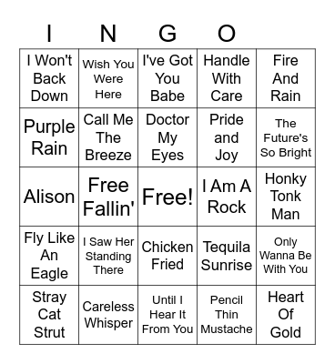 LMB 1/8/23 Bingo Card