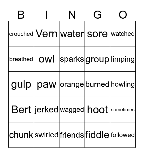 lesson 23 pink book Bingo Card
