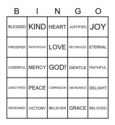 HAPPY HEARTS Bingo Card