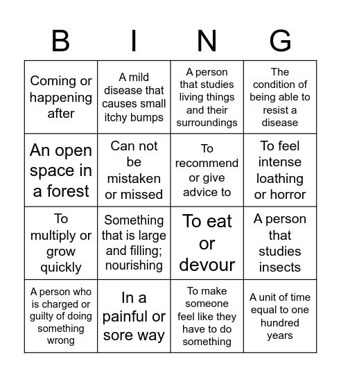 Gimpie Gimpie BING(O) Bingo Card
