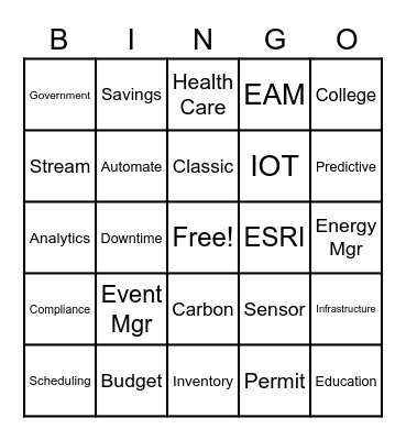 SKO BINGO Card