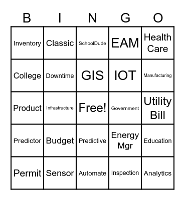SKO BINGO Card
