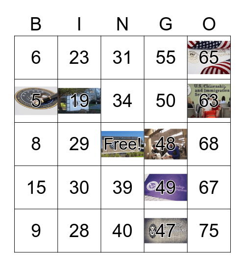 Number Bingo 1-25 Bingo Card