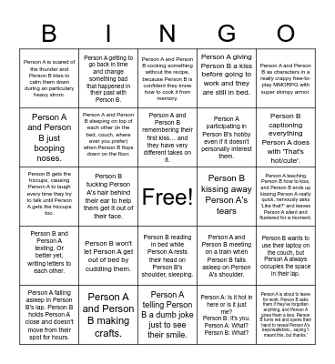 Writing Bingo (1) Bingo Card