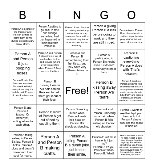 Writing Bingo (1) Bingo Card